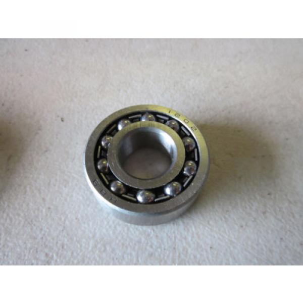 HRB ball bearings Thailand 1202 Self Aligning Double Row Ball Bearing 15x35x11mm NEW #1 image