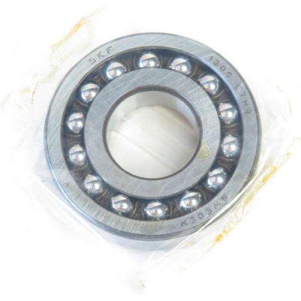 SKF Self-aligning ball bearings Korea 1306-ETN9 SELF-ALIGNING BALL BEARING, 30mm x 72mm x 19mm, FIT C0, OPEN #2 image