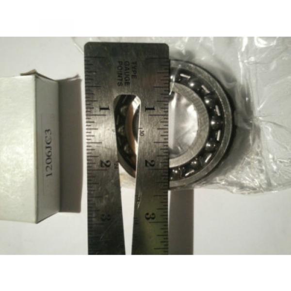 (5) Self-aligning ball bearings UK New 1206JC3 Bearings 1206 Double Row Self-Aligning Ball 499-6370 Series 1200 #3 image