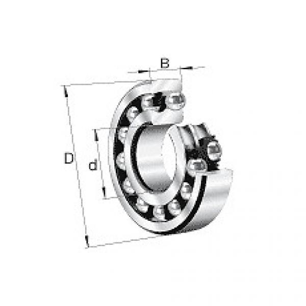 2305-M ball bearings Finland FAG Self-aligning ball bearing #1 image