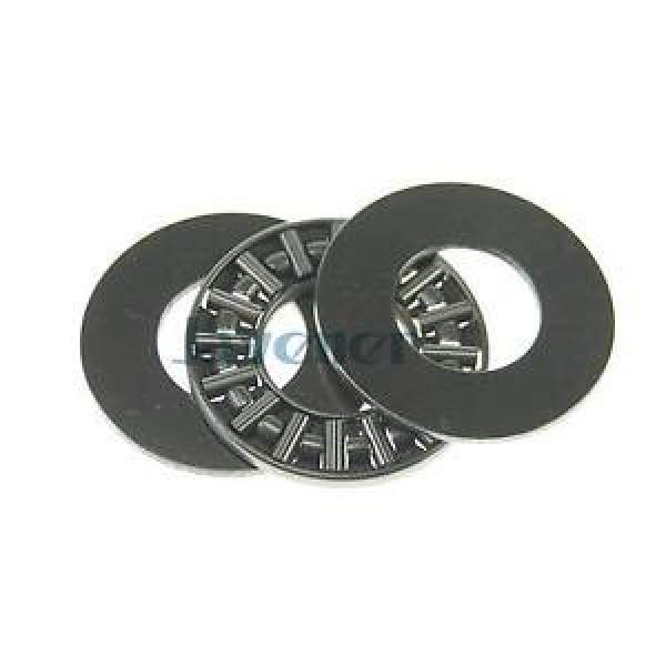 10 pieces 10mm(ID) x 24mm(OD) Thrust Needle Roller Bearing With Two Washers Each #1 image