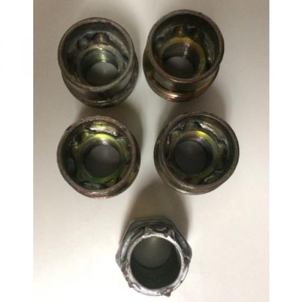 OEM Wheel Lug Nut Lock Kit for Chevy GMC Cadillac 7/8&#034; 14x1.5 Steel Open End #5 image