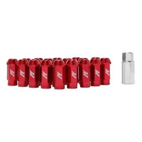 MISHIMOTO Aluminum Locking Lug Nuts 12x1.25 Red 20pcs #1 image