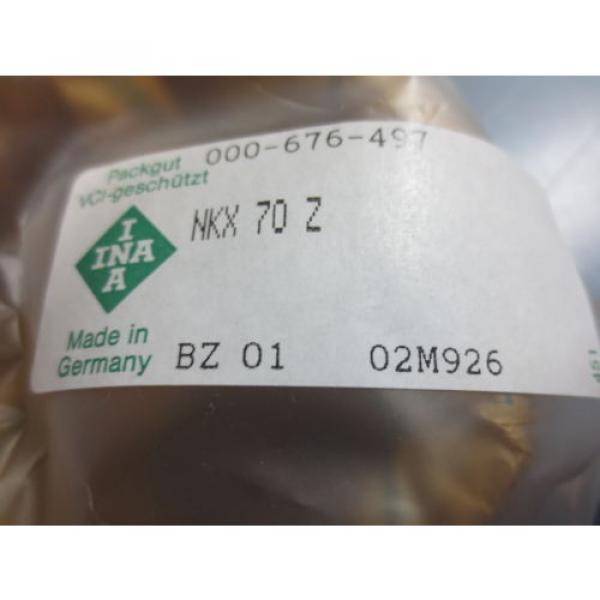 1 Nib INA NKX70Z Needle Roller Thrust Ball Bearing 70mm Bore 3 3/4&#034; OD 40mm W #3 image