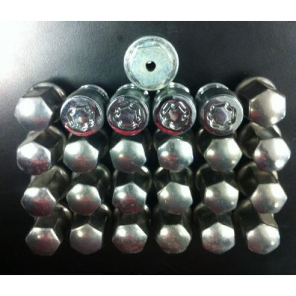 88-16 Silverado Sierra Factory OEM Mcgard Locks &amp; Lug Nuts 14X1.5mm EXPOSED LUGS #3 image