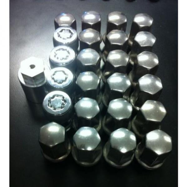 88-16 Silverado Sierra Factory OEM Mcgard Locks &amp; Lug Nuts 14X1.5mm EXPOSED LUGS #4 image