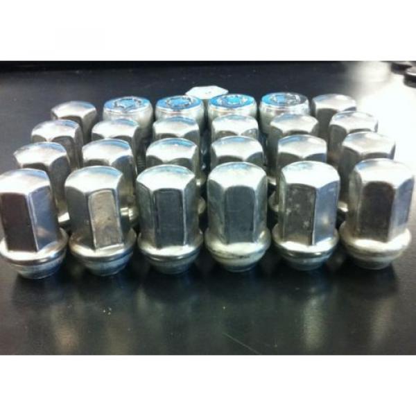 88-16 Silverado Sierra Factory OEM Mcgard Locks &amp; Lug Nuts 14X1.5mm EXPOSED LUGS #5 image