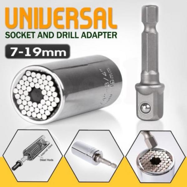 MAGICAL GRIP Universal Wrench Sleeve New patended 2PCS Drill Adapter Tool #1 image
