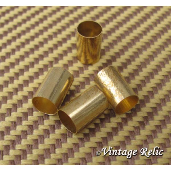 Adapter Bushings brass Sleeves convert SPLIT shaft to SOLID shaft pots 4 pack #3 image
