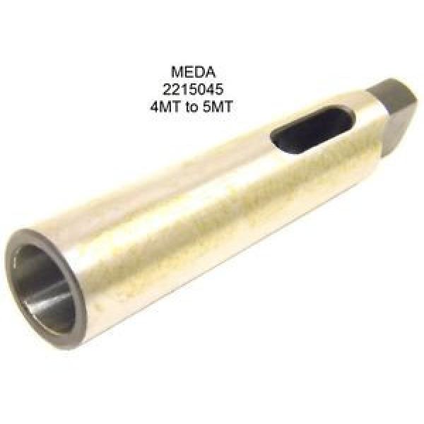 NEW MEDA MORSE TAPER DRILL SLEEVE ADAPTER MT4 to MT5 MTA 2215045 #1 image