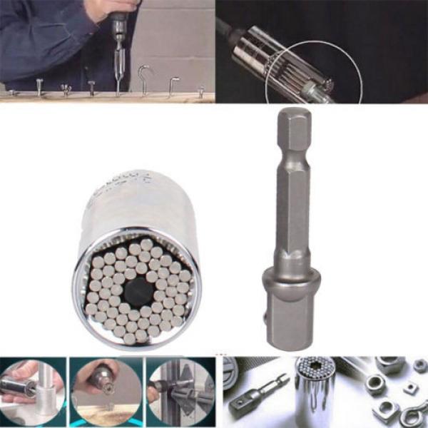 MAGICAL-GRIP Gator Grip Universal Socket Wrench Sleeve Drill Adapter Tool #1 image
