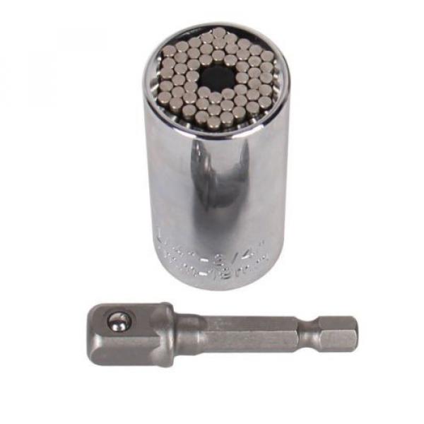 MAGICAL-GRIP Gator Grip Universal Socket Wrench Sleeve Drill Adapter Tool #5 image