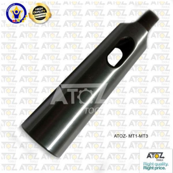 Atoz Morse Taper Drill Sleeve Adapter MT1 Socket to MT3 Shank Made In India New #1 image