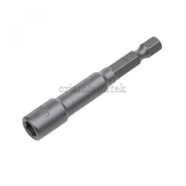 6mm Hex Socket Sleeve Nozzles Magnetic Nut Driver Drill Adapter Hex Power #1 image