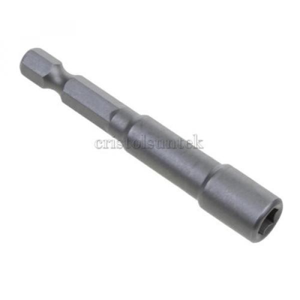 6mm Hex Socket Sleeve Nozzles Magnetic Nut Driver Drill Adapter Hex Power #3 image
