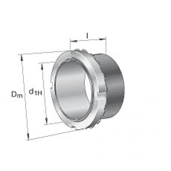 H2309 FAG Adapter sleeves H23, main dimensions to DIN 5415, taper 1:12 #1 image