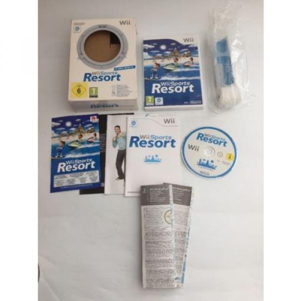 Wii Sports Resort Box Set w Game Motion Plus Adapter and Silicon Sleeve Complete #1 image