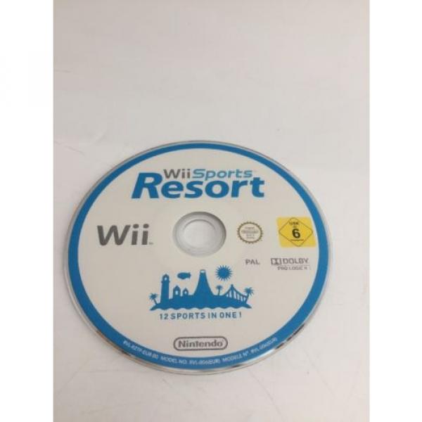 Wii Sports Resort Box Set w Game Motion Plus Adapter and Silicon Sleeve Complete #3 image