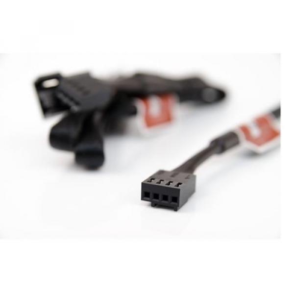 Noctua 4 pin PWM Case Fan Extension Cable Cord Adapter 30cm Sleeved Black NA-EC1 #2 image