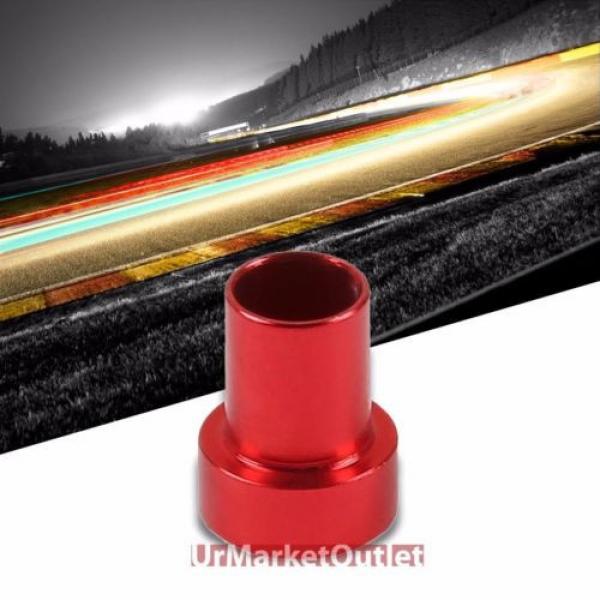Red Aluminum Male Hard Steel Tubing Sleeve Oil/Fuel 3AN AN-3 Fitting Adapter #1 image