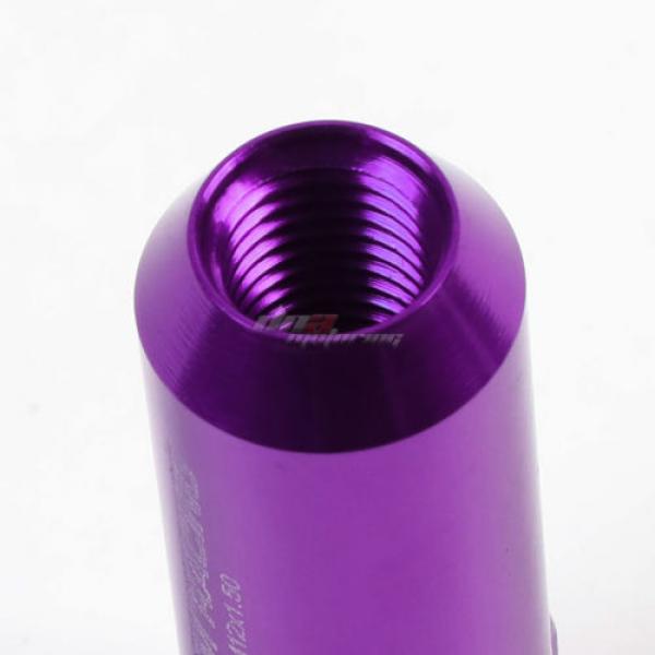 20 PCS PURPLE M12X1.5 EXTENDED WHEEL LUG NUTS KEY FOR DTS STS DEVILLE CTS #4 image