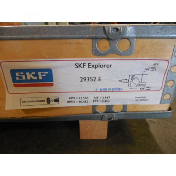 NEW SKF Explorer 29352 E Spherical Thrust Roller Bearing #2 image