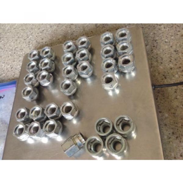 OEM Factory Stock Wheel Rim Lugs Nuts Dodge Ram 2500 3500 9/16 15/16 Locks 32 #3 image