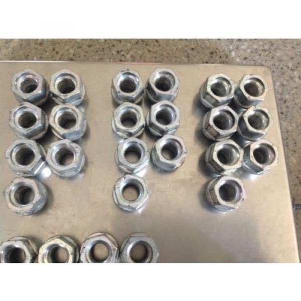 OEM Factory Stock Wheel Rim Lugs Nuts Dodge Ram 2500 3500 9/16 15/16 Locks 32 #4 image