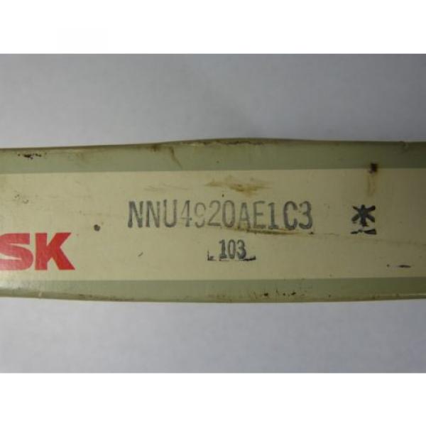 NSK NNU4920AE1C3 Double Row Roller Bearing ! NEW ! #3 image