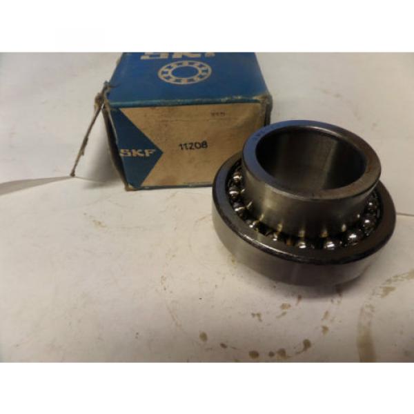 SKF Double Row Self Aligning Ball Bearing with Extended Inner Ring 11208 New #1 image
