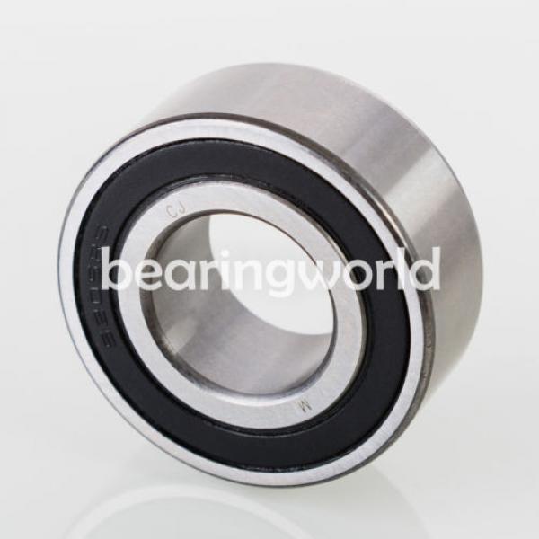 5303  2RS Double Row Sealed Angular Contact Bearing 17 x 47 x 22.2mm #1 image