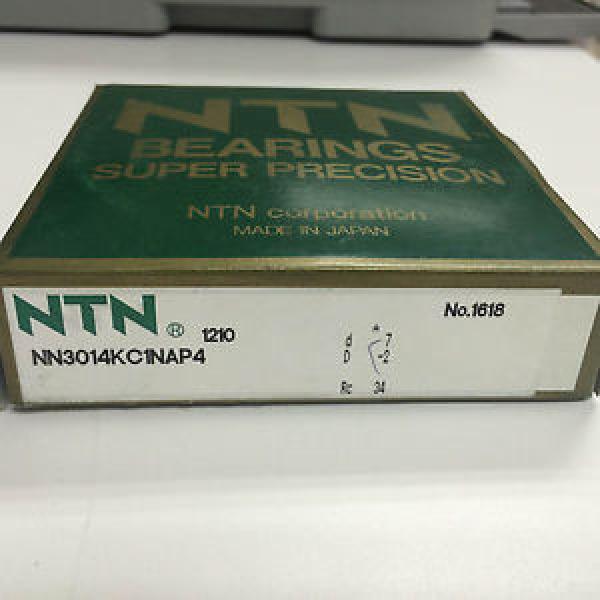 NTN, NN3014KC1NAP4,  Cylindrical BRG, Double Row, Bore  70mm #1 image