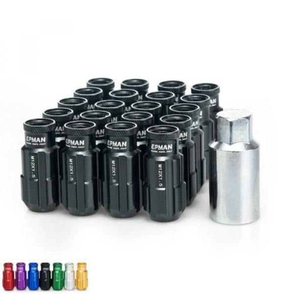 Aluminum Lock Lug Nuts 20Pcs W/Key 12x1.25 For Nissan Subaru Suzuki #1 image