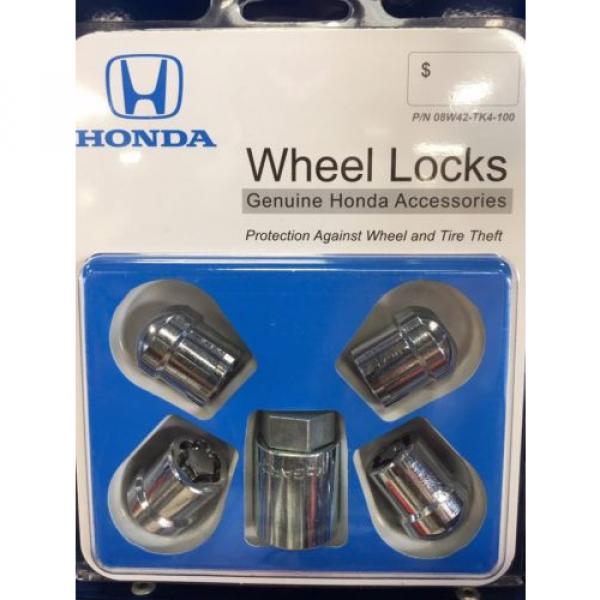 Honda / Acura OEM Lug Nut Wheel Lock Set.  Part#: 08W42-TK4-100 #1 image