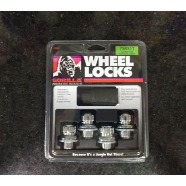 Gorilla Automotive - Chrome Flat Standard Mag Wheel Locks with Washer #1 image