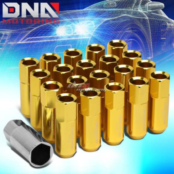 20 PCS GOLD M12X1.5 EXTENDED WHEEL LUG NUTS KEY FOR DTS STS DEVILLE CTS #1 image