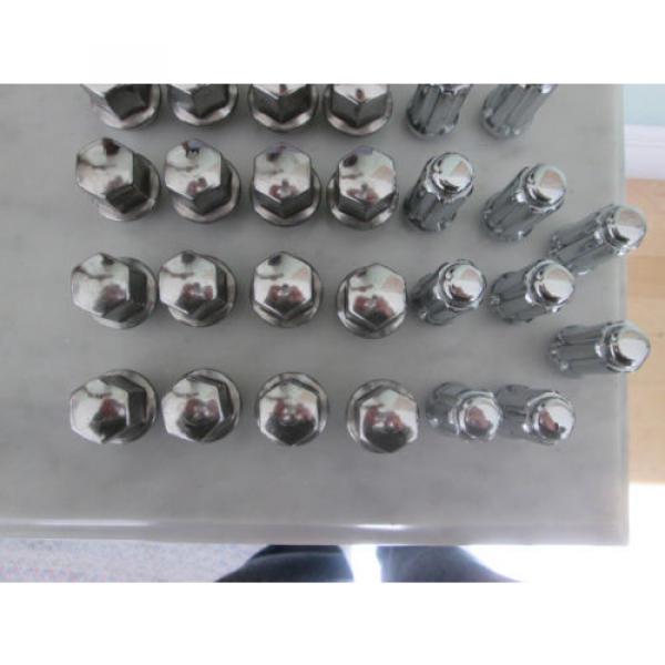 GORILLA LUG NUTS 14 mm x 1.50 S/D DUPLEX 6 &amp; 8 LUG  Wheel Lock 32 pcs with key #5 image