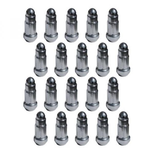 (20) 1/2&#034; Chrome LOCKING Lug Nuts Bullet Style fits Ford Mustang Ranger Classic #1 image