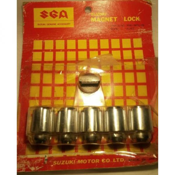 Suzuki Vitara Escudo Sidekick Jimny Samurai Sierra Magnet Lock Lug Nut Set 5Pc #1 image