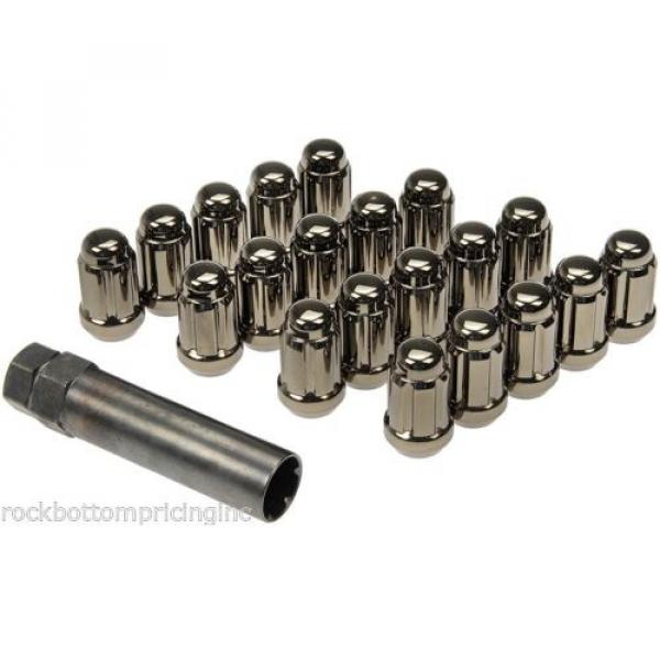 Dorman 711-355H Pack of 20 GunMetal Lock Nuts with Key #1 image