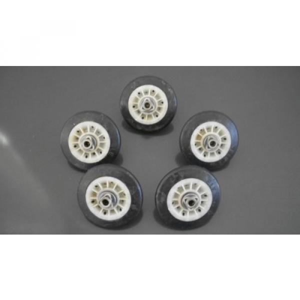 Frigidaire Dryer Drum Support Roller Assembly 134715900 134716700 Set of 5 #4 image