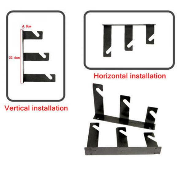 3 Roller Wall/Ceiling Mount Manual Black Chain Background Support Stand System #2 image