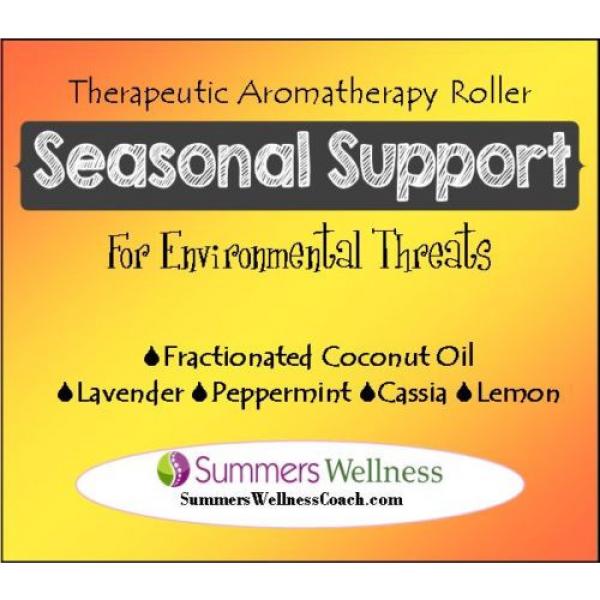 Aromatherapy SEASONAL SUPPORT: For Seasonal Threats- Essential Oil Roller #1 image