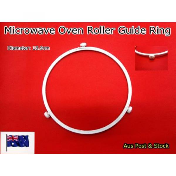 Microwave Oven Roller Guide Ring Turntable Support Plate Rotating 19cm Brand New #1 image