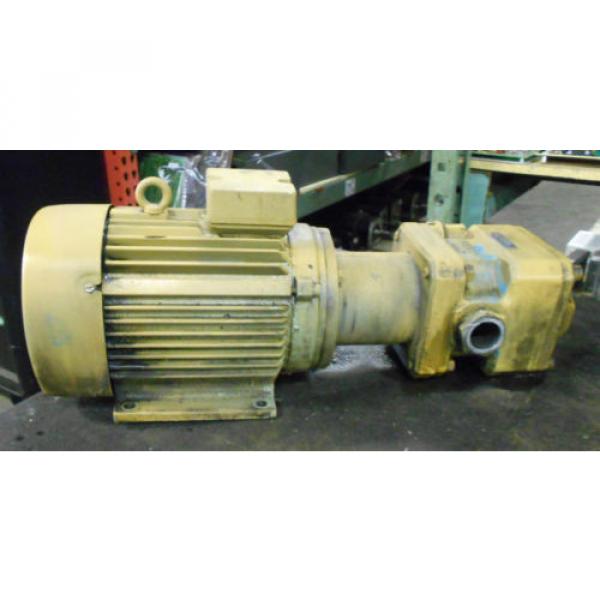 Vickers Hydraulic GPA63E20 R, w/ VEM AC Motor KMER100LX4, 3KW, Used Pump #1 image