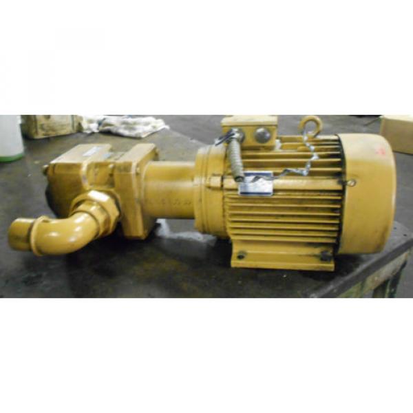 Vickers Hydraulic GPA63E20 R, w/ VEM AC Motor KMER100LX4, 3KW, Used Pump #2 image