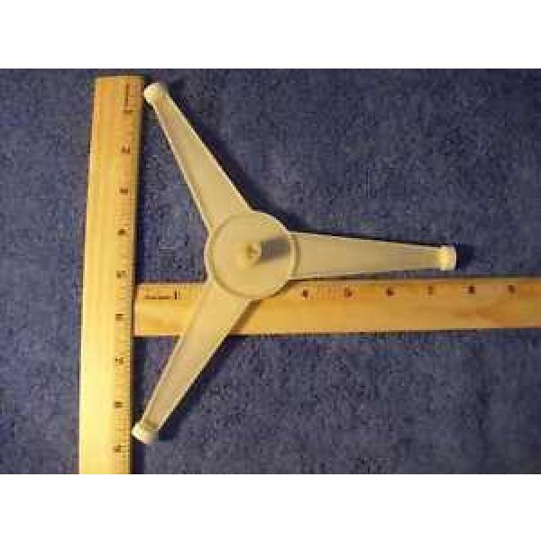 8 3/4 Triangle 5/8&#034; Post 1/4&#034; W 1/2&#034; T Microwave Oven Support Roller Guide Track #1 image