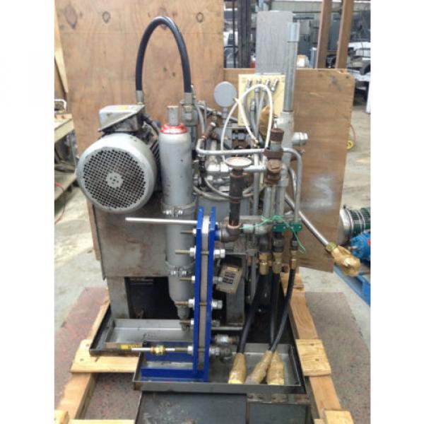 10 Hp Mannesman Rexroth 1PV2V423/20RW12MC116A1/5 Hydraulic Power Unit Pump #4 image