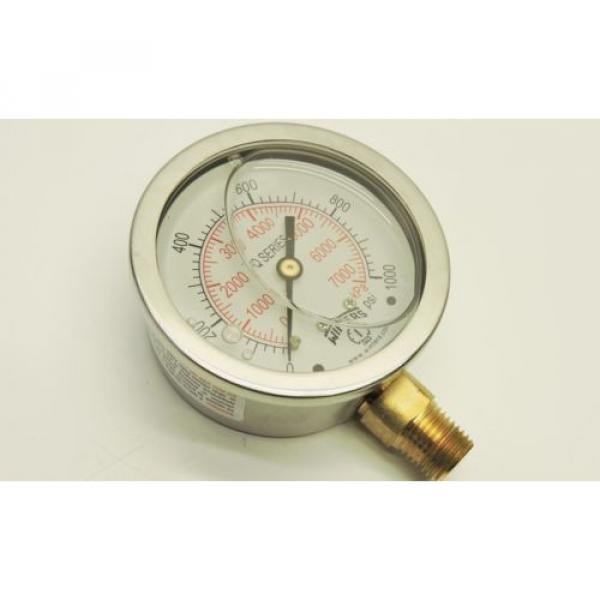 Lincoln 270768 Pressure Gauge Winters For Use With: LINCOLN CENTROMATIC New Pump #1 image