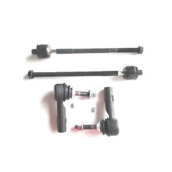 2005-2007 FORD FREESTYLE TIE ROD END FRONT INNER &amp; OUTER 4PCS KIT SAVE MONEY #1 image